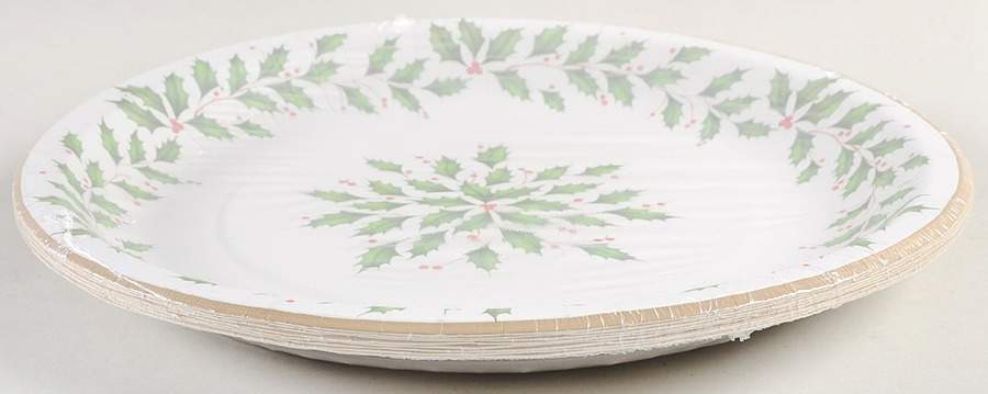 Holiday (Dimension) Pack of 8 - Paper Dinner Plate by Lenox-1