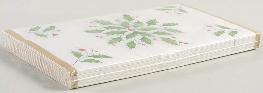 Holiday (Dimension) Package of Paper Guest Towel Napkins by Lenox-1