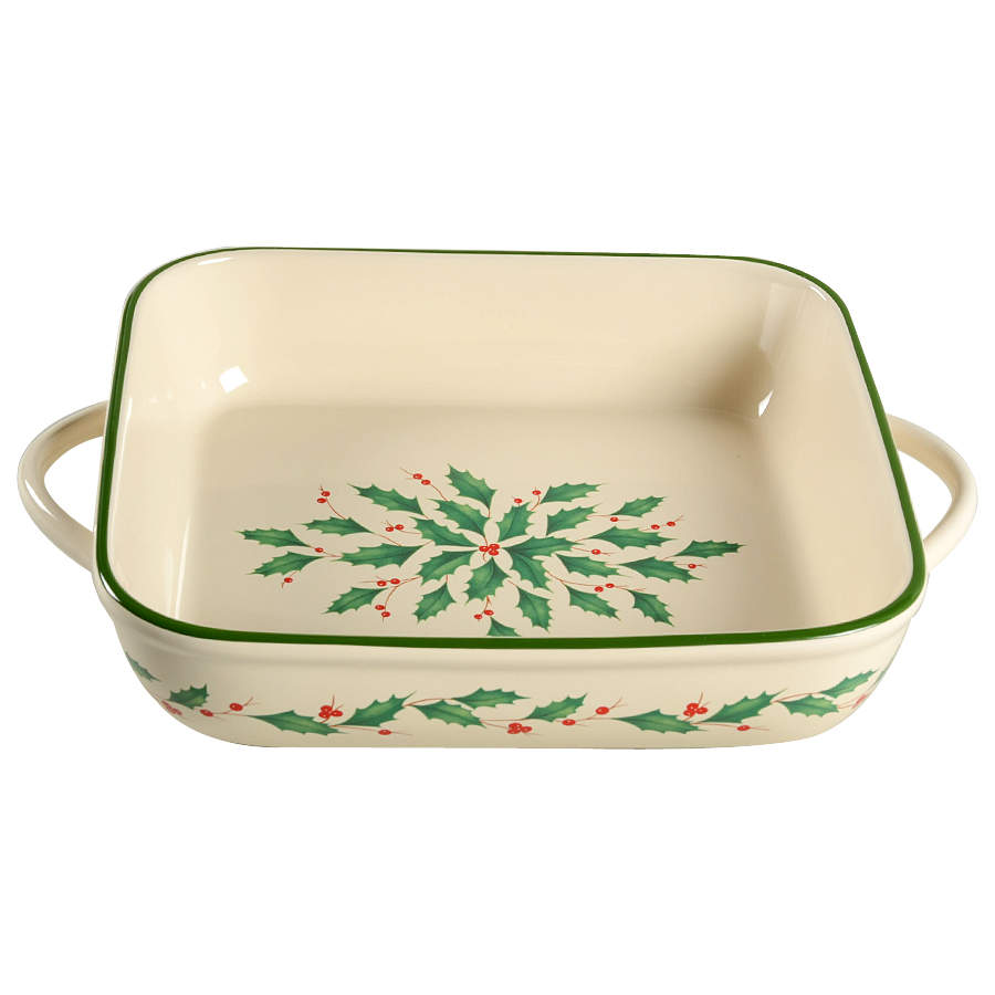 Holiday (Dimension) 10" Square Baker by Lenox-1