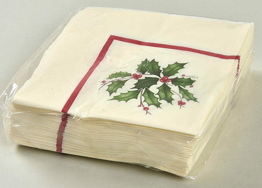 Holiday (Dimension) Package of Paper Beverage Napkins by Lenox-1