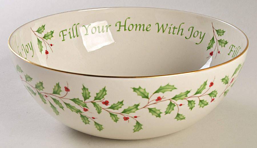 Holiday (Dimension) Sentiment Bowl by Lenox-1