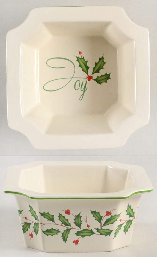 Holiday (Dimension) 4" Square Dish by Lenox-1