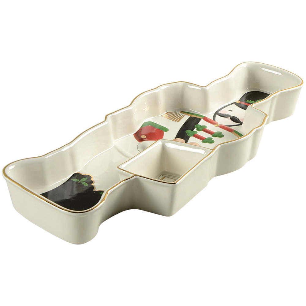 Holiday (Dimension) 1 Piece Figural Chip and Dip by Lenox-1