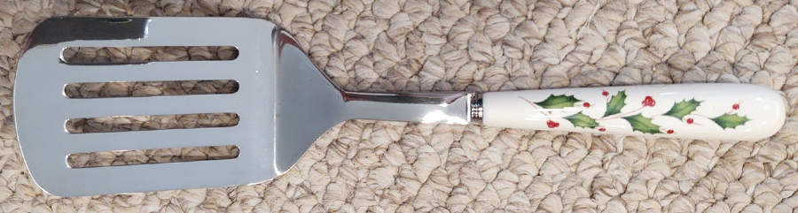 Holiday (Dimension) Metal Slotted Spatula by Lenox-1