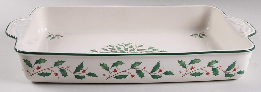 Holiday (Dimension) 13" Rectangular Baker by Lenox-1