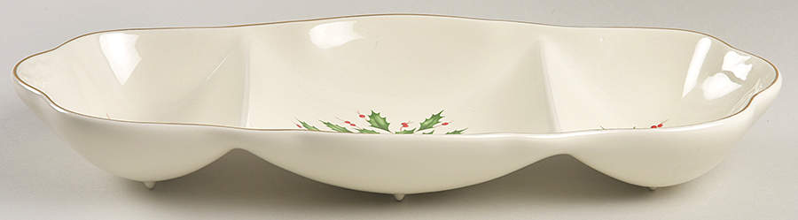Holiday (Dimension) 3 Part Oblong Divided Server by Lenox-1