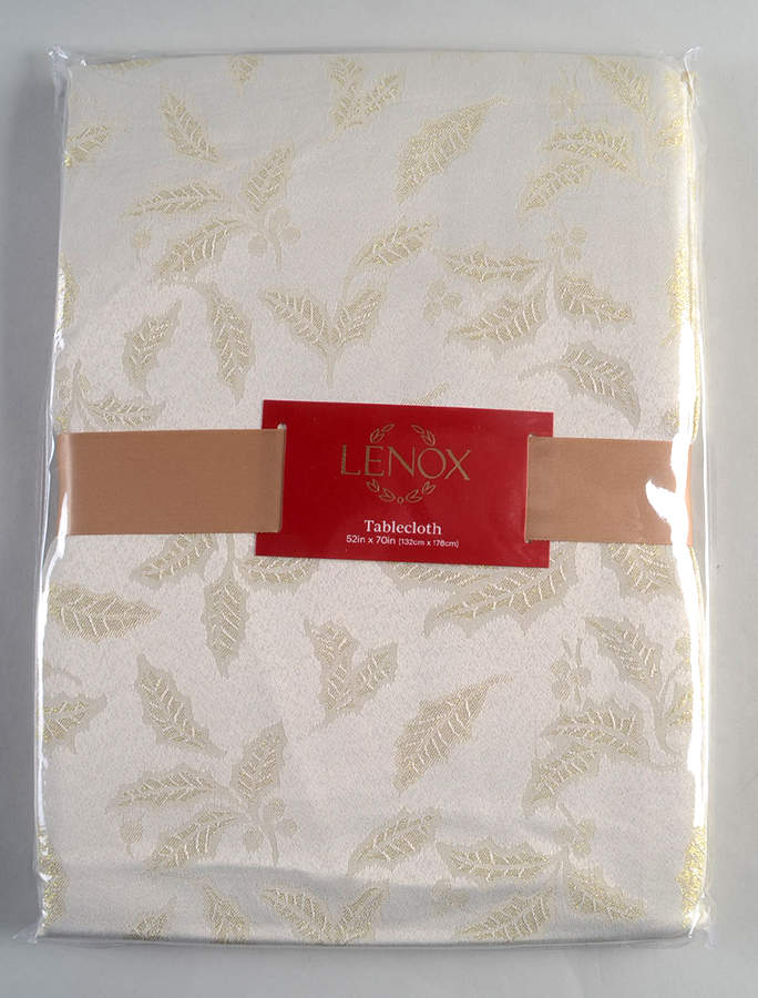 Holiday (Dimension) 52" X 70" Oblong Tablecloth by Lenox-1