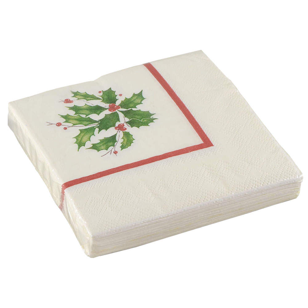 Holiday (Dimension) Package of Paper Beverage Napkins by Lenox-1