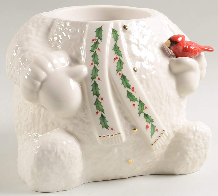 Holiday (Dimension) Figural Cookie Jar No Lid by Lenox-1