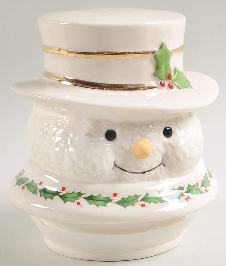 Holiday (Dimension) Lid for Figural Cookie Jar by Lenox-1
