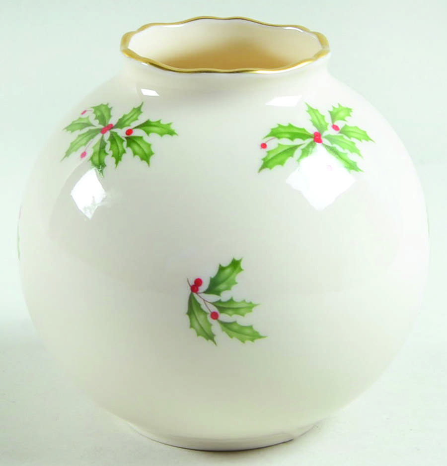 Holiday (Dimension) Globe Vase by Lenox-1