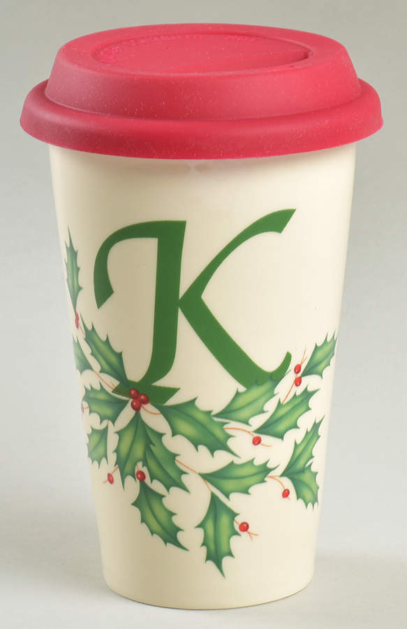 Holiday (Dimension) Travel Tumbler & Silicone/Plastic Lid by Lenox-1