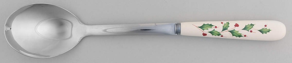 Holiday (Dimension) Salad Serving Spoon with Stainless Bowl by Lenox-1