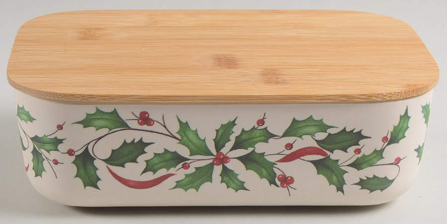Holiday (Dimension) 7" Rectangular Storage Container & Lid by Lenox-1