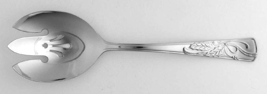 Holiday (Dimension) Salad Serving Fork-All Stainless by Lenox-1