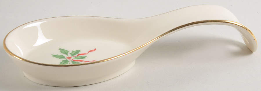 Holiday (Dimension) Spoon Rest/Holder (Holds 1 Spoon) by Lenox-1
