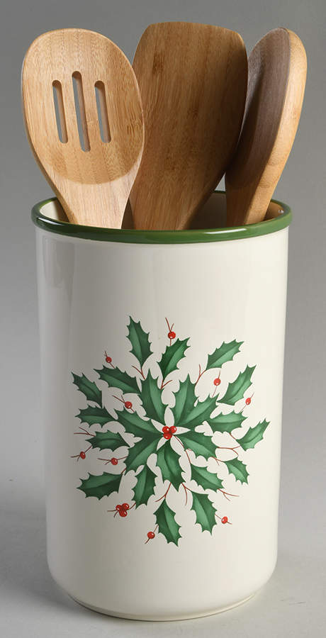 Holiday (Dimension) Utensil Set (Holder & Utensils) by Lenox-1