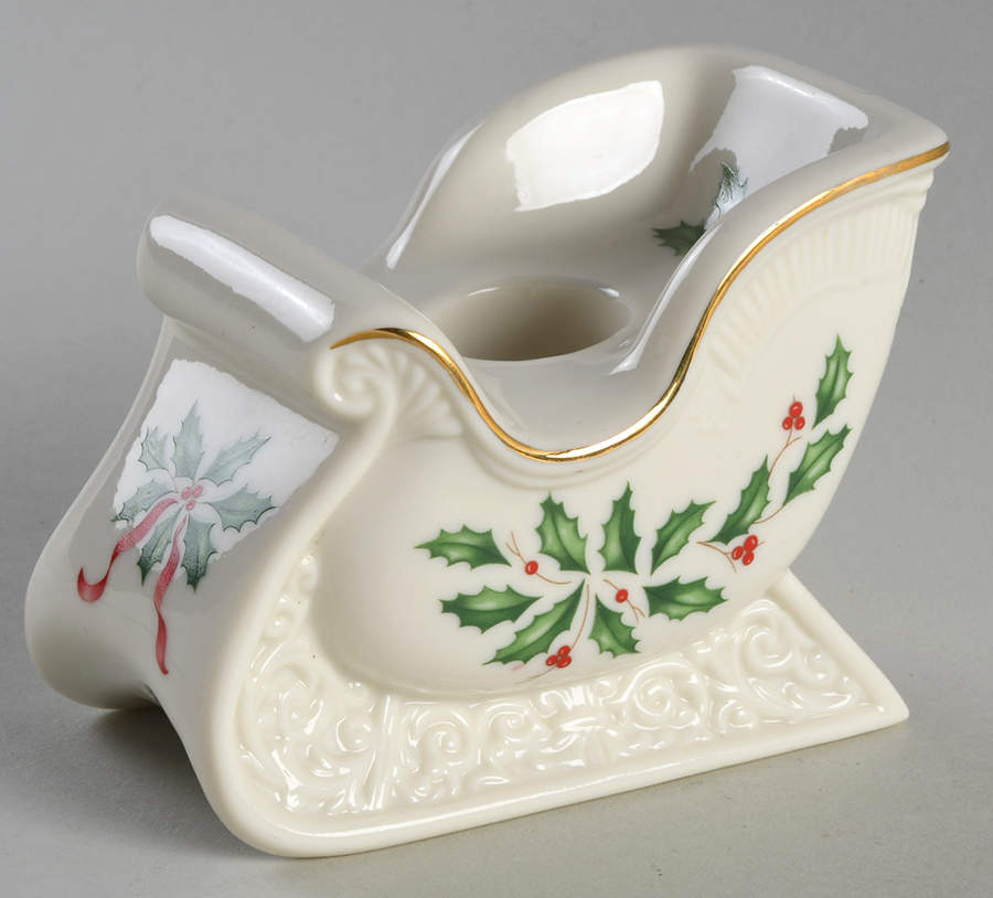 Holiday (Dimension) Figural Candlestick by Lenox-1