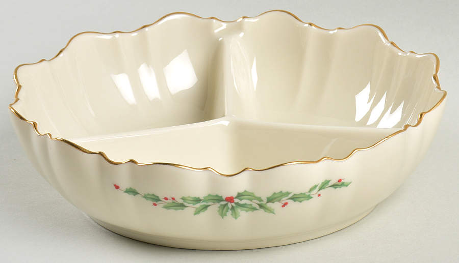Holiday (Dimension) (3 Part) Divided Plate by Lenox-1