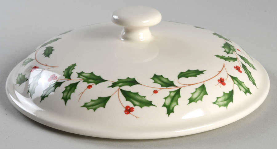 Holiday (Dimension) Lid for 1 Qt Round Casserole by Lenox-1