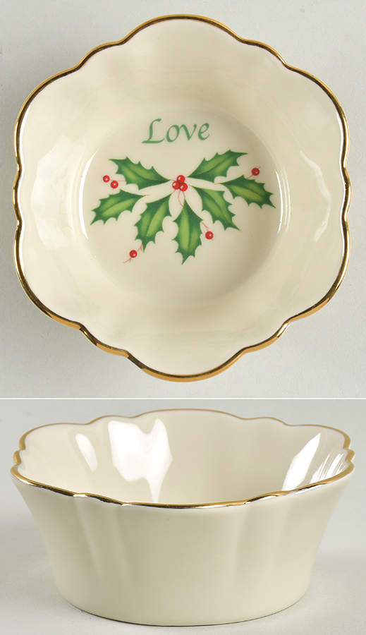Holiday (Dimension) 4" Oval Bowl by Lenox-1