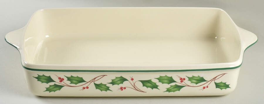 Holiday (Dimension) 16" Rectangular Baker by Lenox-1