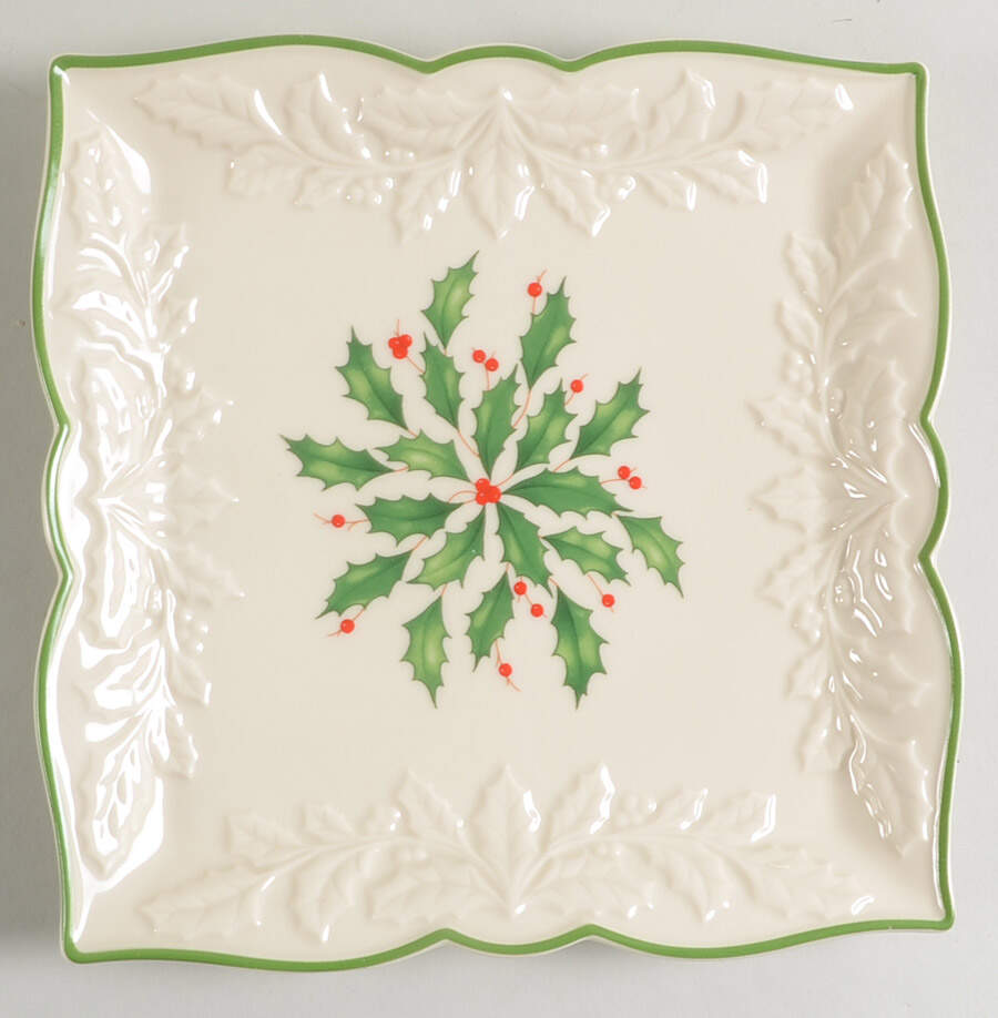 Holiday (Dimension) 8" Square Tray by Lenox-1