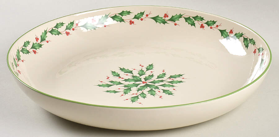Holiday (Dimension) 14" Pasta Serving Bowl by Lenox-1
