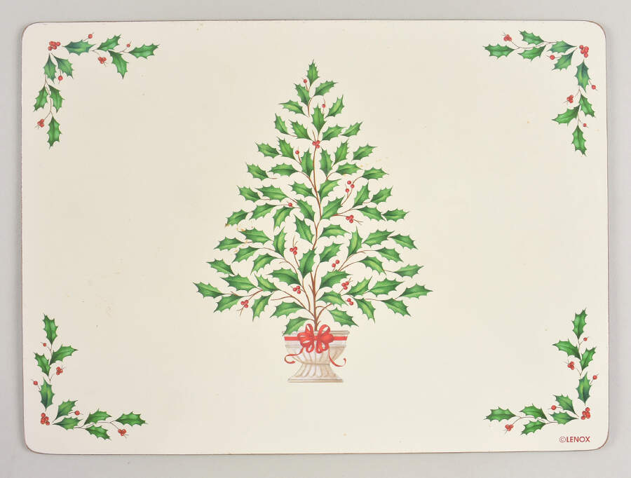 Holiday (Dimension) Corkboard Placemat by Lenox-1