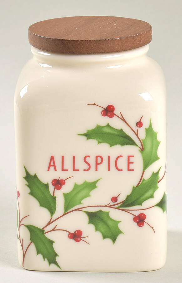 Holiday (Dimension) Allspice Spice Jar & Lid by Lenox-1
