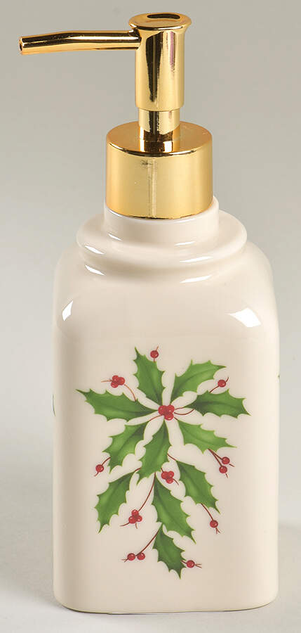 Holiday (Dimension) Lotion/Soap Dispenser by Lenox-1