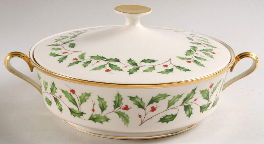 Holiday (Dimension) Round Covered Vegetable by Lenox-1