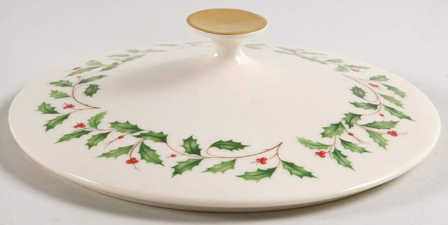 Holiday (Dimension) Lid for Round Vegetable by Lenox-1