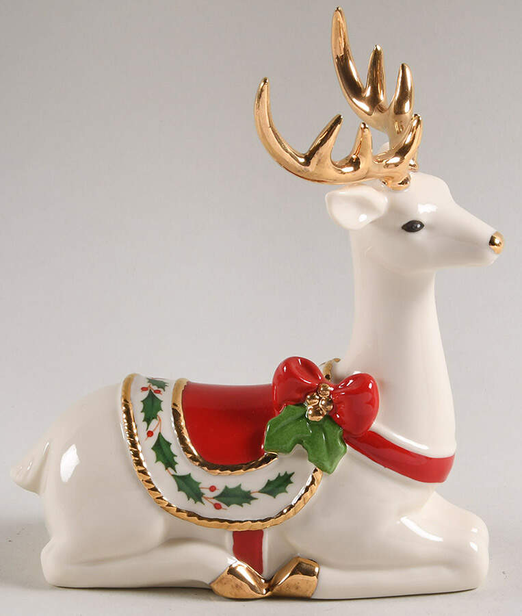 Holiday (Dimension) Reindeer Figurine by Lenox-1