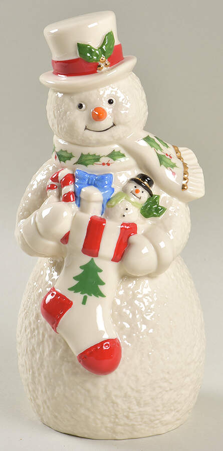 Holiday (Dimension) Snowman Figurine by Lenox-1