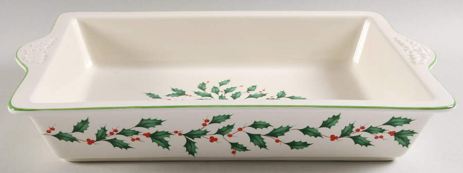 Holiday (Dimension) 16" Rectangular Baker by Lenox-1
