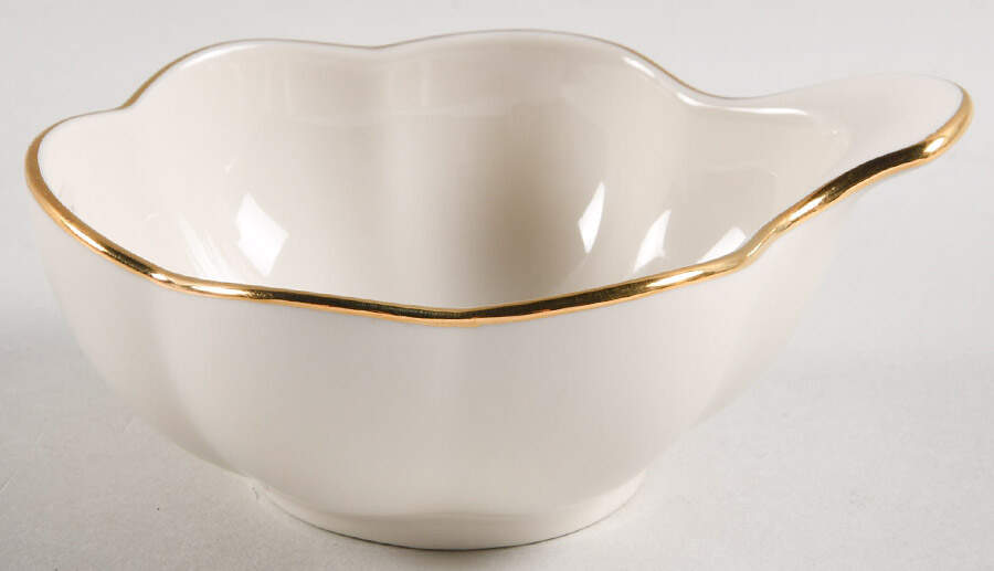 Holiday (Dimension) Crudite Snack Bowl/Dip Or Sherbet by Lenox-1