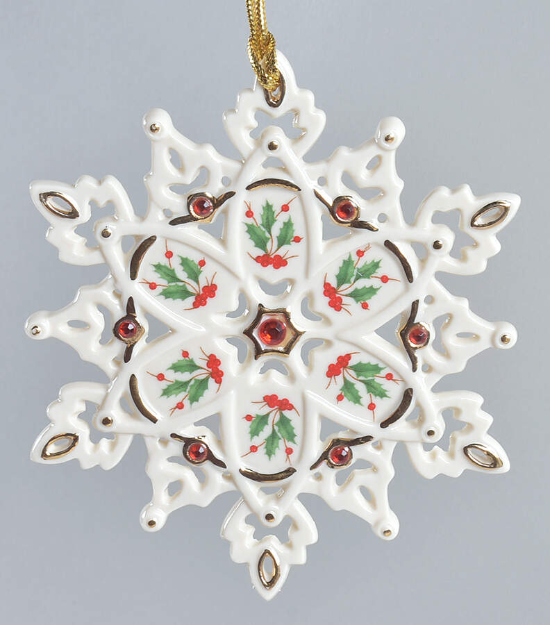 Holiday (Dimension) 40th Anniversary Ornament by Lenox-1