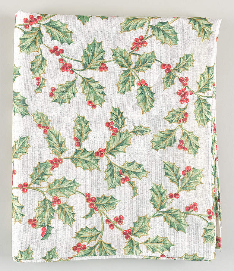 Holiday (Dimension) 60" X 102" Oblong Tablecloth by Lenox-1