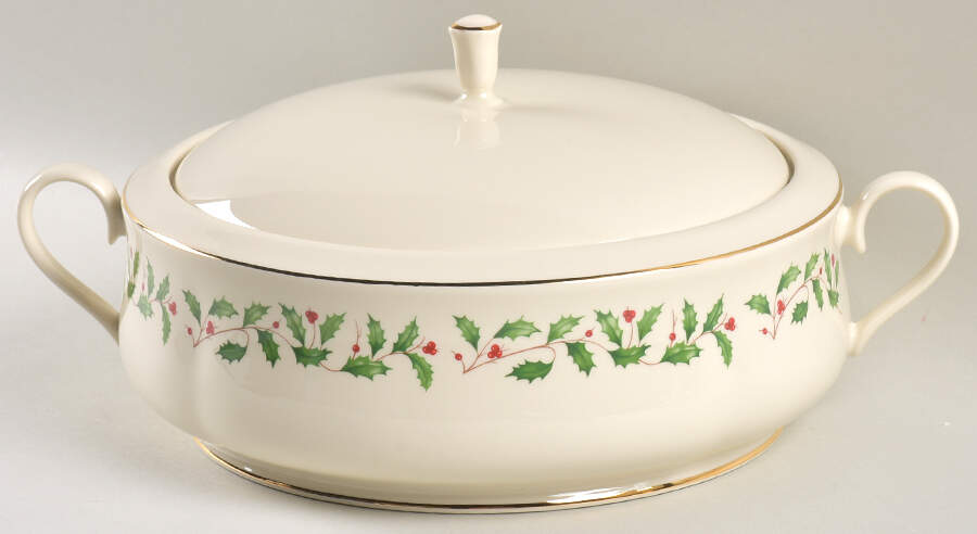 Holiday (Dimension) Round Covered Vegetable by Lenox-1