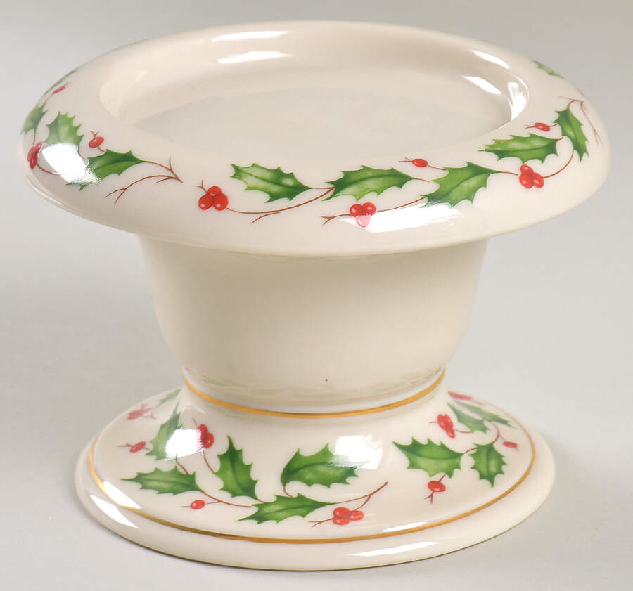 Holiday (Dimension) 3" Pillar Candleholder by Lenox-1