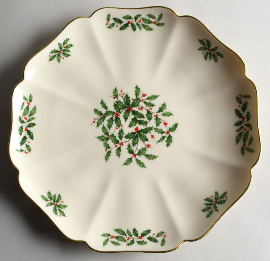 Holiday (Dimension) Round Tray by Lenox-1
