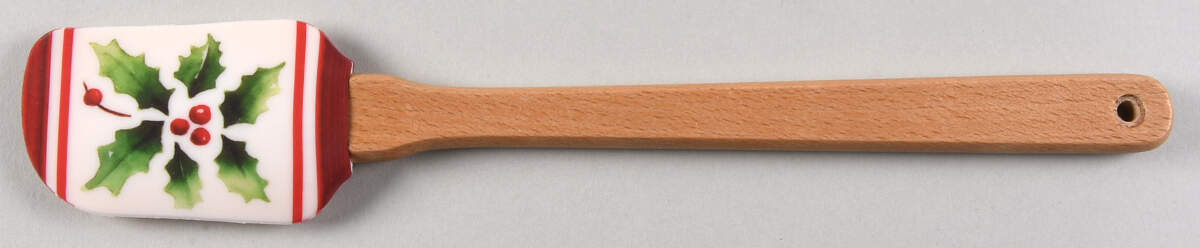 Holiday (Dimension) Wood Handle Spatula by Lenox-1