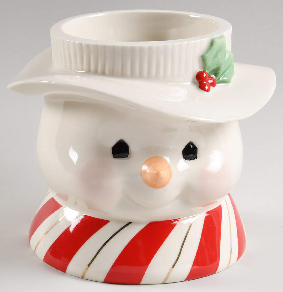 Holiday (Dimension) Figural Cookie Jar & Lid by Lenox-1