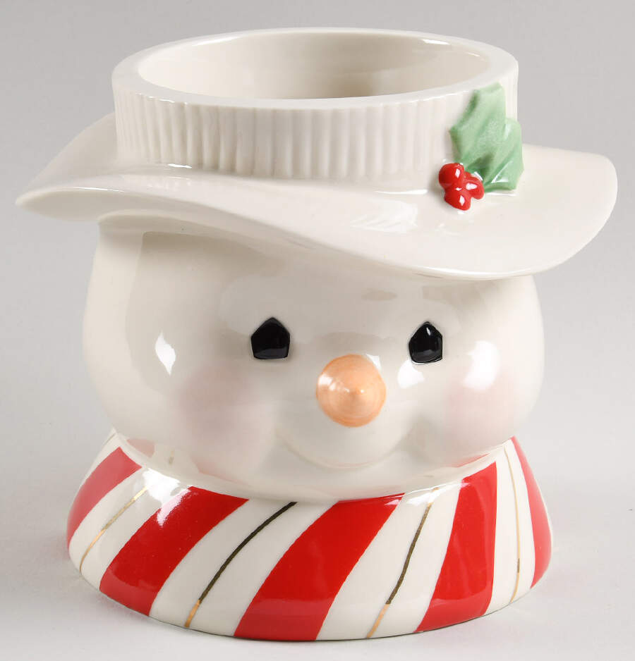 Holiday (Dimension) Figural Cookie Jar No Lid by Lenox-1