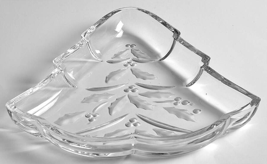 Holiday (Dimension) Tree Shaped Glassware Candy Dish by Lenox-1