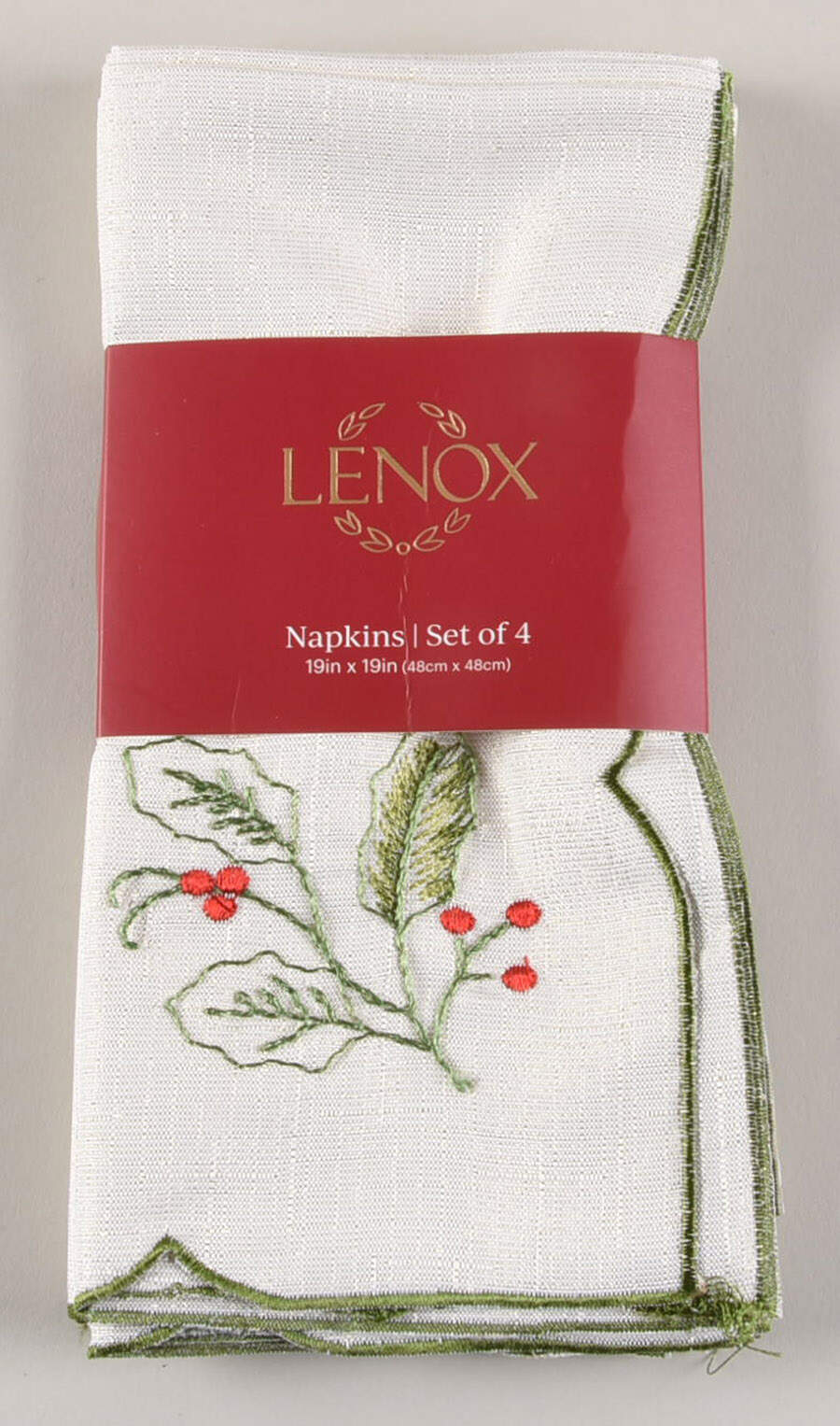 Holiday (Dimension) Cloth Napkin - Set of 4 by Lenox-1