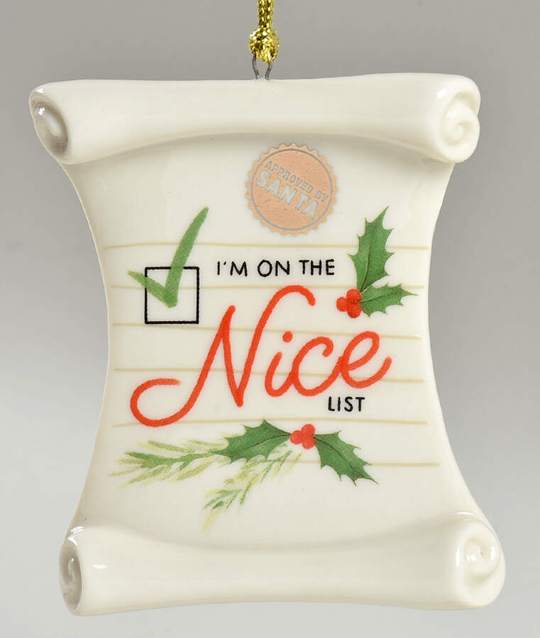 Holiday (Dimension) Nice Ornament by Lenox-1