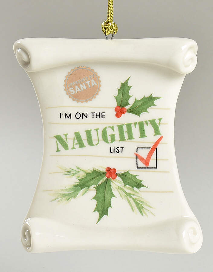 Holiday (Dimension) Naughty Ornament by Lenox-1