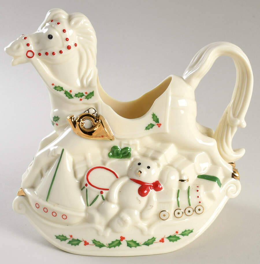 Holiday (Dimension) Figural Teapot No Lid by Lenox-1